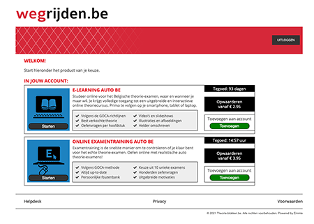 Auto theorie oefenen account