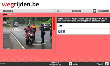 Motor theorie examen oefenen