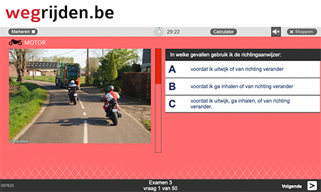 Theorie Examen Motor Oefenen