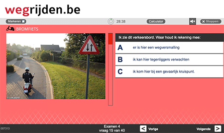 Scooter theorie examen